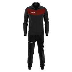 анцуг,дамски,анцузи,givova,visa,tracksuit,black,burgundy,(black)