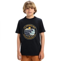 тениска,детски,тениски,quiksilver,evo,three,seas,short,sleeve,t,shirt,black