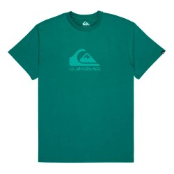 тениска,мъжки,тениски,quiksilver,ev,comp,logo,short,sleeve,t,shirt,teal,green,(green)