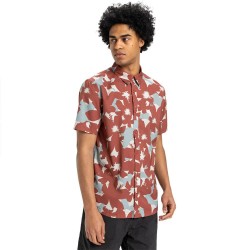риза,с,къс,ръкав,мъжки,ризи,quiksilver,handtman,short,sleeve,shirt,orange