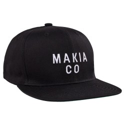 шапка,с,козирка,всички,шапки,makia,cascade,snapback,cap,black,(black)