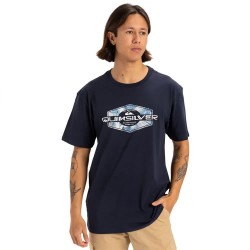 тениска,мъжки,тениски,quiksilver,locked,up,short,sleeve,t,shirt,blue,(dark,navy)