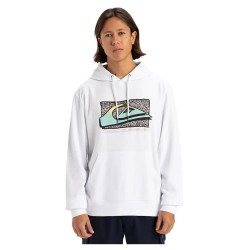 суичър,мъжки,пуловери,quiksilver,retro,fade,hoodie,white