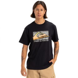 тениска,мъжки,тениски,quiksilver,retro,fade,short,sleeve,t,shirt,black
