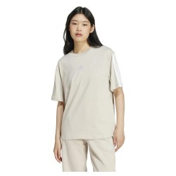 тениска,дамски,тениски,adidas,essentials,3,stripes,boyfriend,short,sleeve,t,shirt,wonder,alumina,white,(beige)