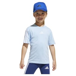 тениска,детски,тениски,adidas,essentials,short,sleeve,t,shirt,glow,blue,white,(blue)