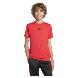 Тениска Adidas Essentials short sleeve T-shirt - Red (Black / Pure Ruby) тениска,мъжки,тениски,дамски,тениски,adidas,essentials,short,sleeve,t,shirt,red,(black,pure,ruby)