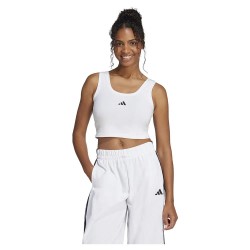 потник,дамски,топове,adidas,essentials,small,logo,cotton,lifestyle,sleeveless,top,white,black,(white)