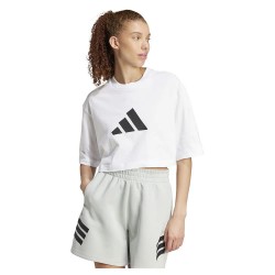 тениска,дамски,тениски,adidas,future,icons,3,bar,logo,short,sleeve,t,shirt,white