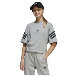 тениска,детски,тениски,adidas,future,icons,3,stripes,short,sleeve,t,shirt,medium,grey,heather,black,(grey)