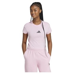 бебешка,тениска,дамски,тениски,adidas,future,icons,small,logo,baby,short,sleeve,t,shirt,true,pink,(pink)