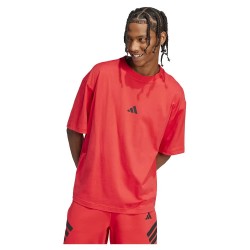 тениска,мъжки,тениски,adidas,future,icons,small,logo,short,sleeve,t,shirt,orange,(pure,ruby)