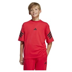 тениска,детски,тениски,adidas,future,icons,3,stripes,short,sleeve,t,shirt,pure,ruby,black,(red)