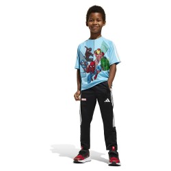 тениска,детски,тениски,adidas,x,marvel,spider,man,short,sleeve,t,shirt,blue,(bright,cyan,white,multicolor)