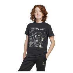 тениска,детски,тениски,adidas,x,star,wars,the,mandalorian™,graphic,short,sleeve,t,shirt,black,(black,iron,met)