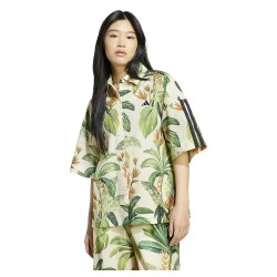 дамски,блузи,с,яка,adidas,x,farm,premium,short,sleeve,polo,yellow