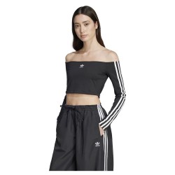 тениска,дамски,тениски,adidas,originals,adicolor,off,shoulder,long,sleeve,t,shirt,black