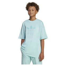 тениска,детски,тениски,adidas,originals,oversize,trefoil,short,sleeve,t,shirt,semi,flash,aqua,(blue)