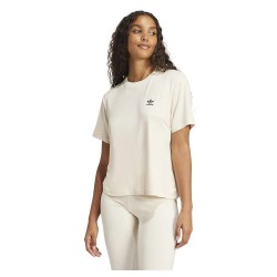 тениска,дамски,тениски,adidas,originals,snakeskin,trefoil,short,sleeve,t,shirt,beige