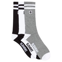 чорапи,мъжки,чорапи,element,clearsight,socks,3,pairs,multicolor,(black,white,grey,htr)