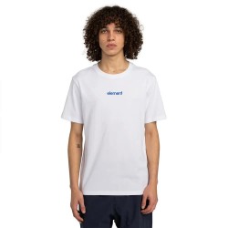 тениска,мъжки,тениски,element,simple,logo,short,sleeve,t,shirt,optic,white,(white)