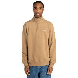 блуза,мъжки,пуловери,element,skateboard,half,zip,sweatshirt,khaki,(brown)