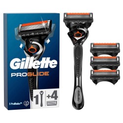 бръснене,gillette,fusion,proglide,manual,spare,parts,4,units,silver,(multicolor)