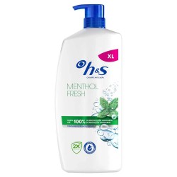 хигиена,коса,h&s,menthol,shampoo,800ml,clear,(multicolor)