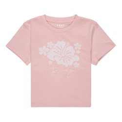 бебешка,тениска,детски,тениски,roxy,baby,one,more,time,short,sleeve,t,shirt,bleached,mauve,(pink)