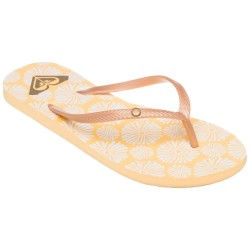 джапанки,дамски,сандали,и,чехли,roxy,bermuda,print,flip,flops,yellow,gold,(orange)