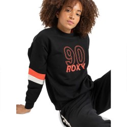 блуза,дамски,блузи,roxy,essential,energy,cb2,sweatshirt,true,black,(black)