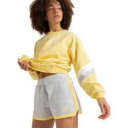 къси,панталони,дамски,панталони,roxy,essential,energy,scallop,sweat,shorts,yellow
