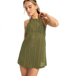 рокля,дамски,поли,и,рокли,roxy,golden,hours,coverup,dress,green