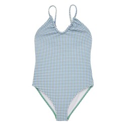 бански,костюм,детски,бански,костюми,roxy,gingham,rg,swimsuit,blue