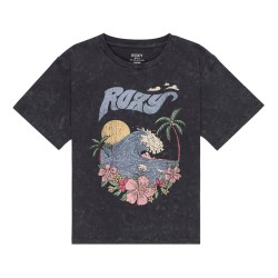 тениска,детски,тениски,roxy,gone,to,california,short,sleeve,t,shirt,phantom,(black)