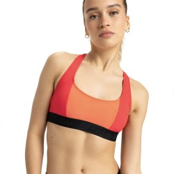 дамски,бански,костюми,roxy,active,colorblock,bikini,top,red
