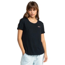 тениска,дамски,тениски,roxy,saturdaze,ss,tee,short,sleeve,t,shirt,black,(anthracite)