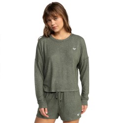 блуза,дамски,блузи,roxy,saturdaze,cosy,sweatshirt,green