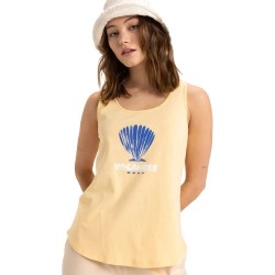 тениска,дамски,тениски,roxy,surfclassic,organic,sleeveless,t,shirt,yellow,(impala)