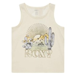 тениска,детски,тениски,roxy,there,is,life,vintage,sleeveless,t,shirt,beige,(egret)