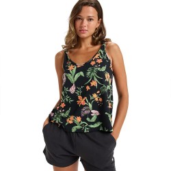тениска,дамски,тениски,roxy,under,your,spell,printed,t,shirt,anthracite,island,escape,(black)