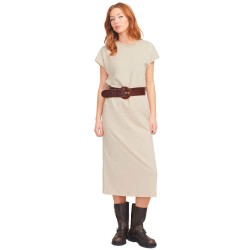 рокля,дамски,поли,и,рокли,jack,&,jones,astrid,boxy,jjxx,short,sleeve,midi,dress,beige,(fog)
