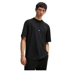 тениска,мъжки,тениски,hugo,nieros,01,blue,short,sleeve,t,shirt,black