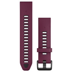 други,аксесоари,garmin,quickfit®,20,silicone,strap,merlot,graphite,(purple)