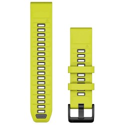 други,аксесоари,garmin,quickfit®,22,silicone,strap,amp,yellow,graphite,(yellow)