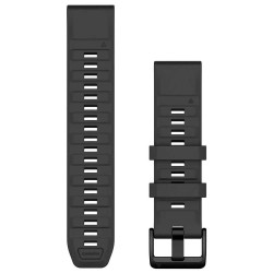 други,аксесоари,garmin,quickfit®,22,silicone,strap,graphite,(silver)