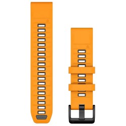 електро,garmin,quickfit,22,mm,silicone,strap,orange,(spark,orange,graphite)