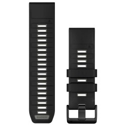 други,аксесоари,garmin,quickfit®,26,silicone,strap,black,pebble,gray,(black)