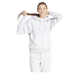 поларена,блуза,дамски,блузи,adidas,essentials,3,stripes,fleece,full,zip,sweatshirt,light,grey,heather,white,(white)