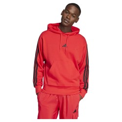 суичър,мъжки,пуловери,adidas,essentials,3,stripes,french,terry,hoodie,pure,ruby,black,(red)